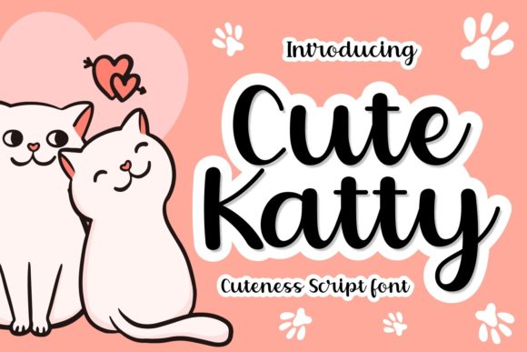 Cute Katty Font - Featured Image