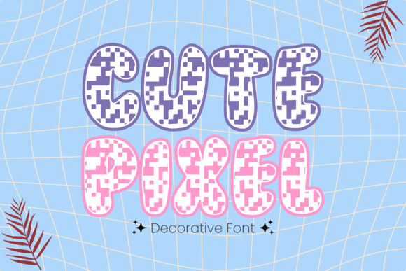 Cute Pixel Font - Featured Image