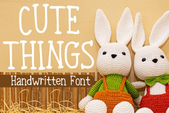 Cute Things Font - Featured Image
