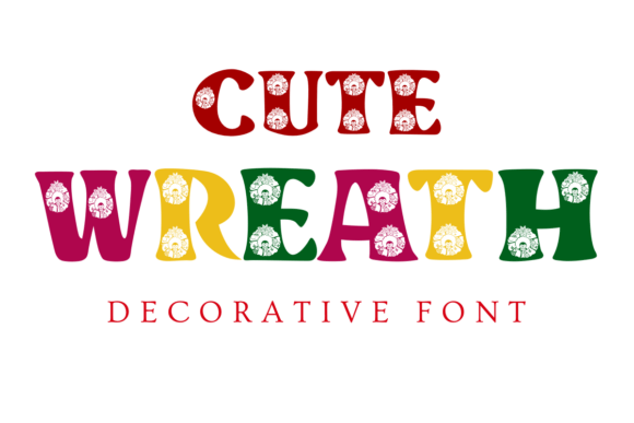 Cute Wreath Font - Featured Image