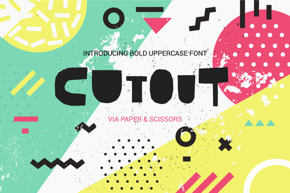 Cutout Font - Featured Image