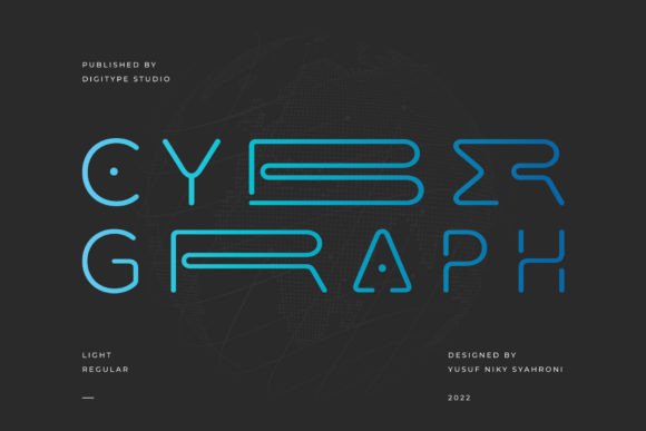 Cyber Graph Font - Featured Image