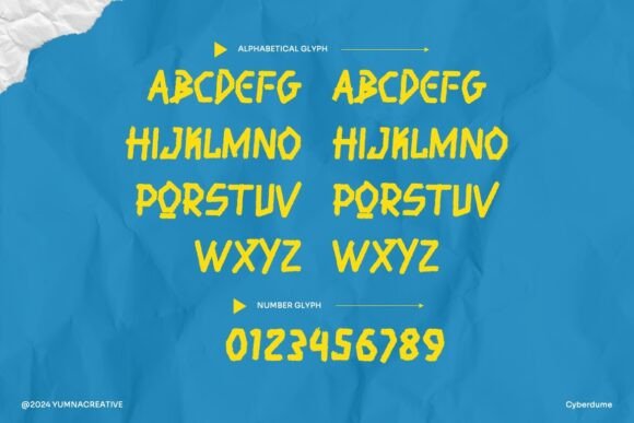 Cyberdume Font - Featured Image