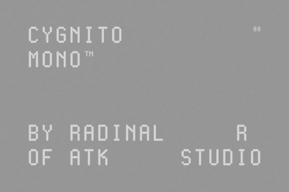 Cygnito Mono Font - Featured Image