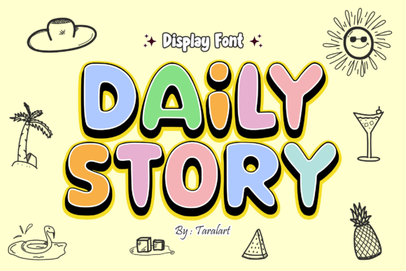 Dailystory Regular Font - Featured Image