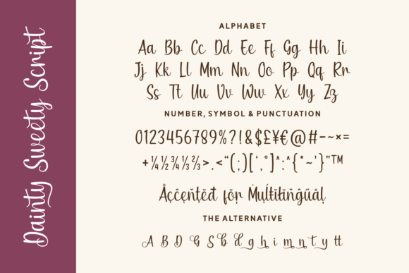 Dainty Sweety Font - Featured Image