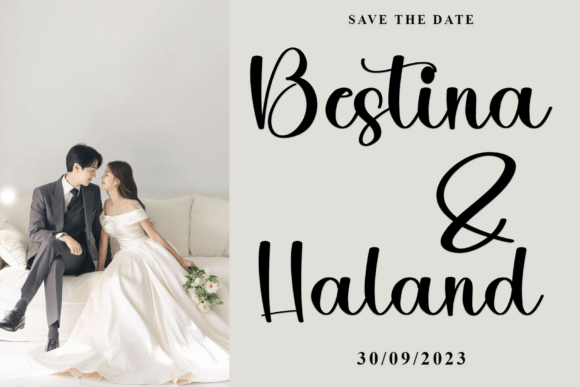 Dairy Wedding Font - Featured Image