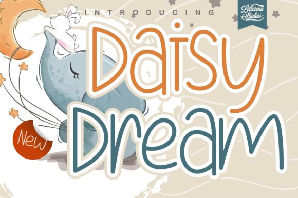 Daisy Dream Font - Featured Image
