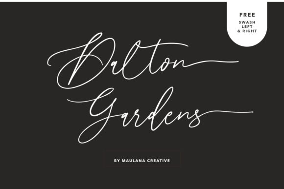 Dalton Gardens Font - Featured Image