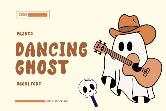 Dancing Ghost Font - Featured Image