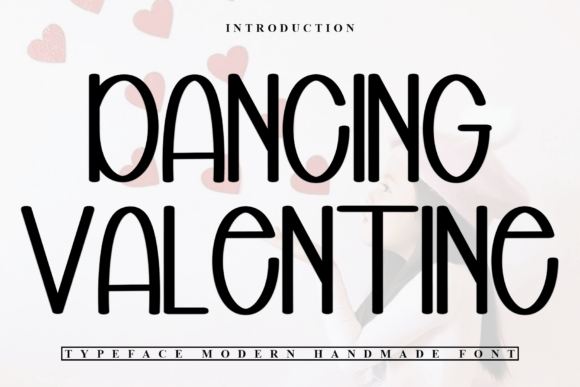 Dancing Valentine Font - Featured Image