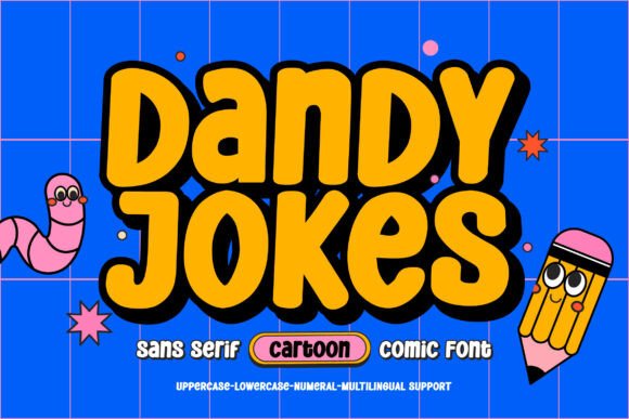 Dandy Jokes Font - Featured Image