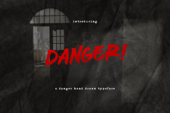 Danger! Font - Featured Image