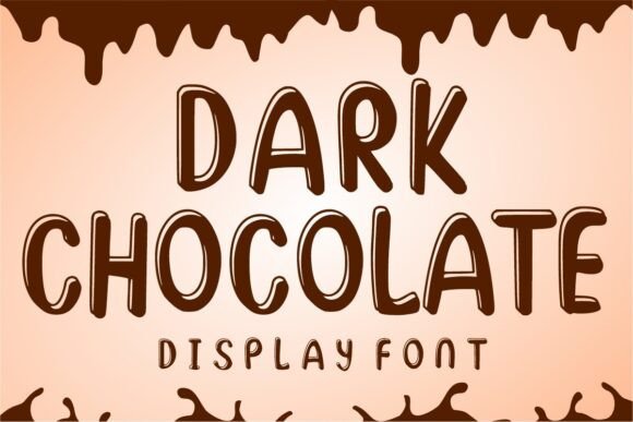 Dark Chocolate Font - Featured Image