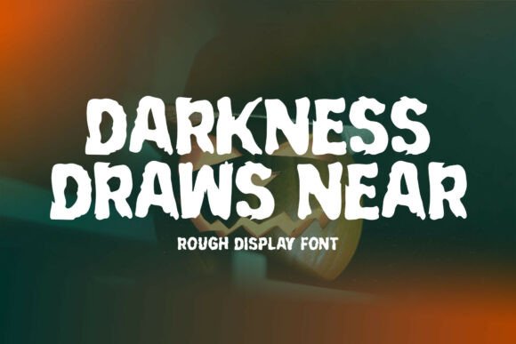 Darkness Draws Near Font - Featured Image