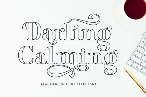 Darling Calming Font - Featured Image