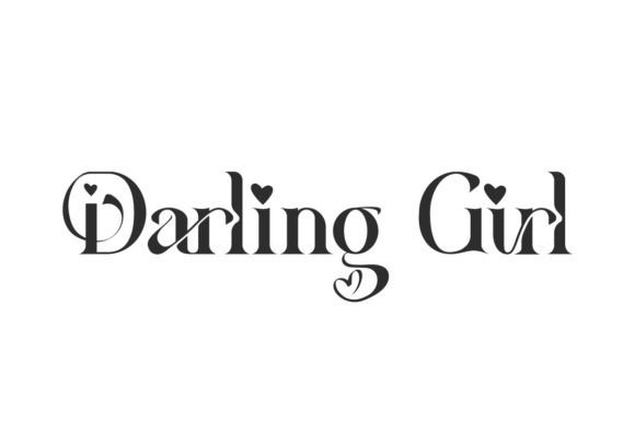 Darling Girl Font - Featured Image