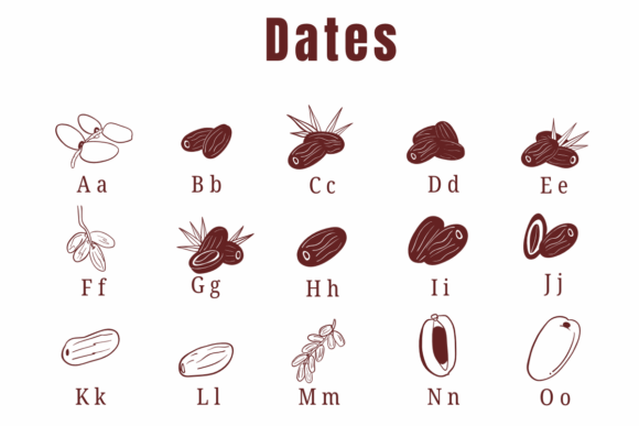 Dates Font - Featured Image