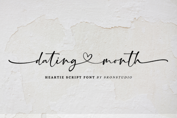 Dating Month Font - Featured Image