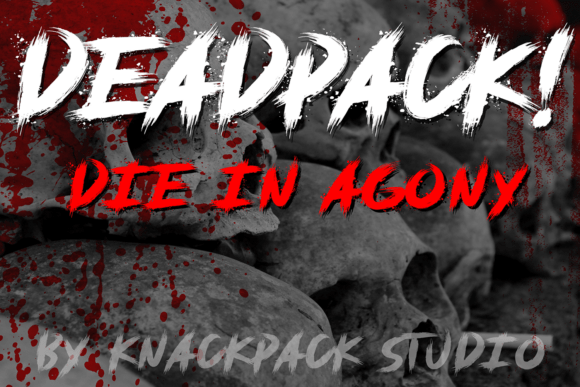 Deadpack Font - Featured Image