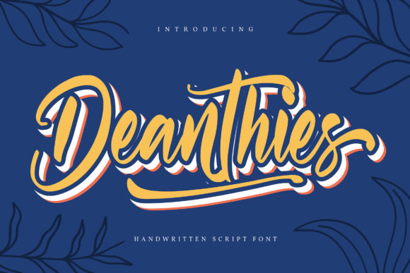 Deanthies Font - Featured Image