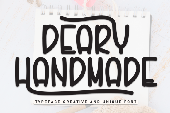Deary Handmade Font - Featured Image