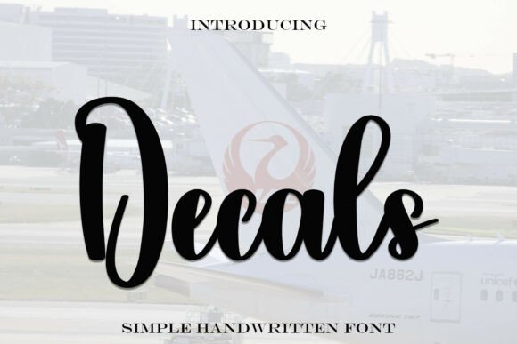 Decals Font - Featured Image