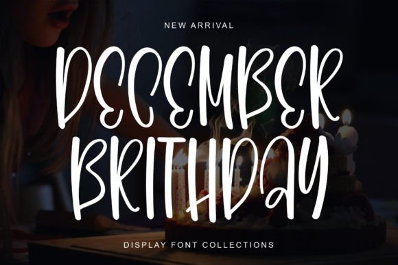 December Brithday Font - Featured Image