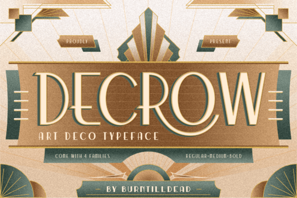Decrow Font - Featured Image