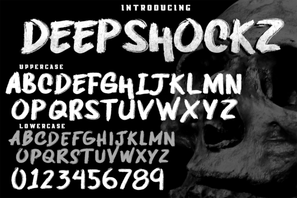 Deepshockz Font - Featured Image