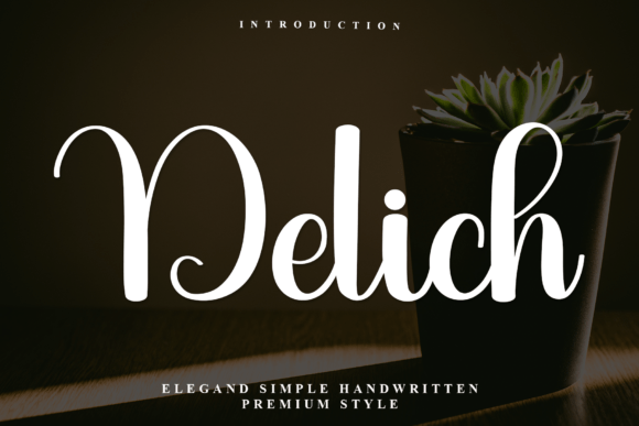 Delich Font - Featured Image