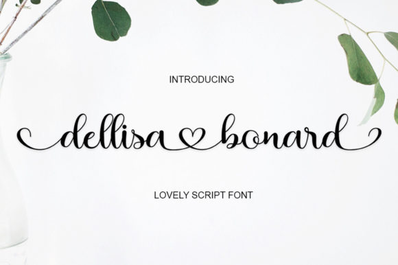 Dellisa Bonard Font - Featured Image