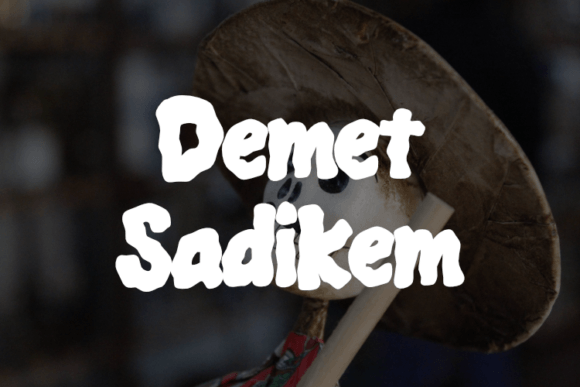 Demet Sadikem Font - Featured Image
