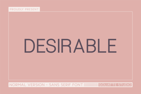 Desirable Font - Featured Image