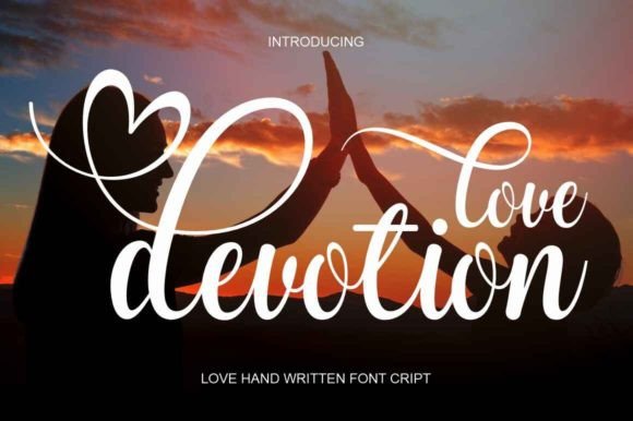 Devotion Love Font - Featured Image