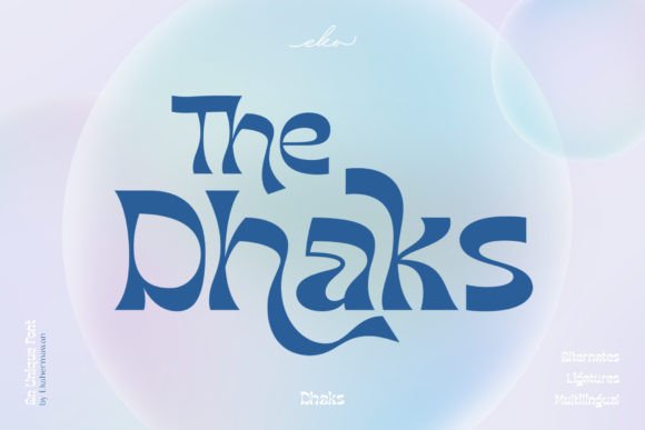 Dhaks Font - Featured Image
