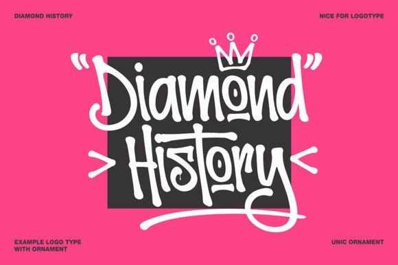 Diamond History Font - Featured Image
