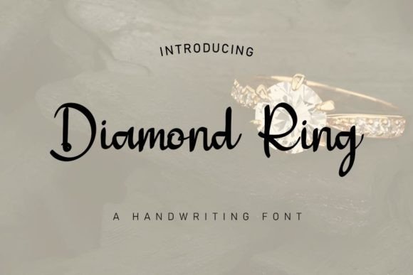 Diamond Ring Font - Featured Image