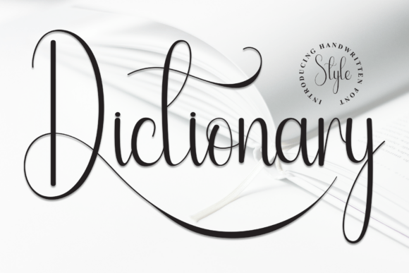 Dictionary Font - Featured Image