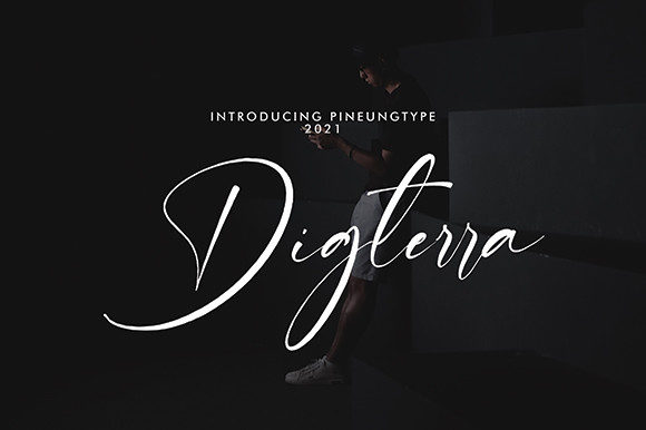 Digterra Font - Featured Image