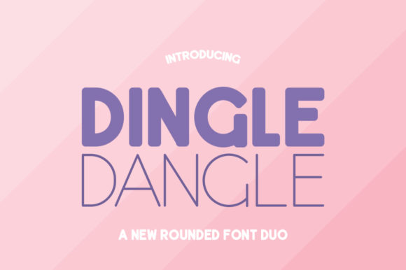 Dingle Dangle Duo Font - Featured Image