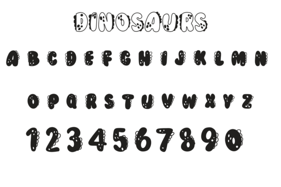 Dinosaurs Font - Featured Image