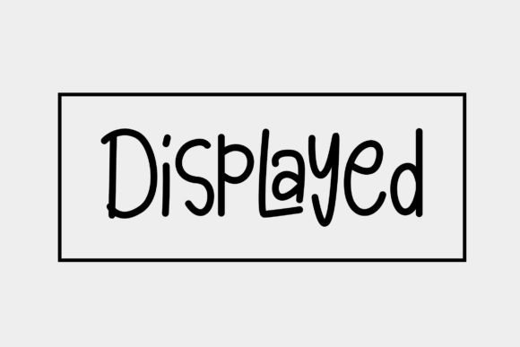 Displayed Font - Featured Image