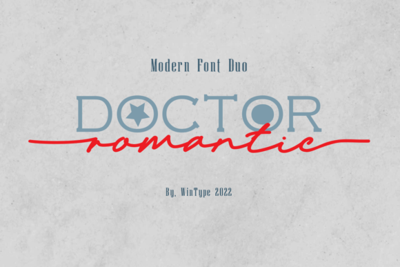 Doctor Romantic Font - Featured Image