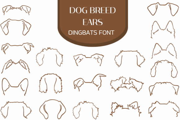 Dog Breed Ears Font - Featured Image