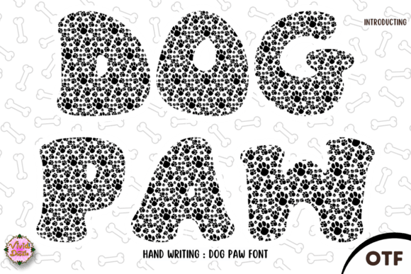 Dog Paw Font - Featured Image