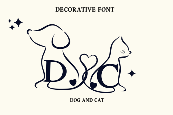 Dog and Cat Font - Featured Image