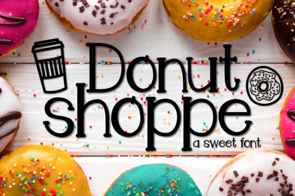 Donut Shoppe Font - Featured Image