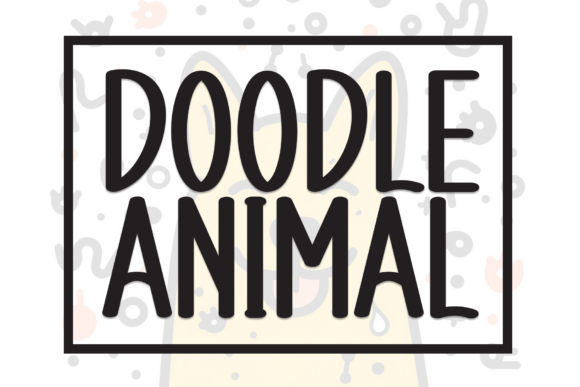 Doodle Animal Font - Featured Image