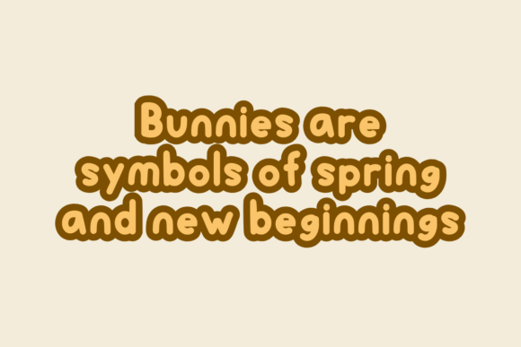 Doodle Bunny Font - Featured Image